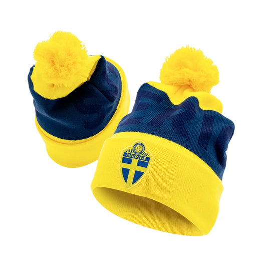Mössa Sverige Gul