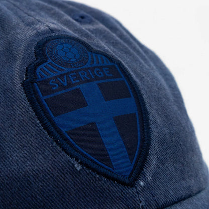 'Dad-cap' keps, marinblå denim