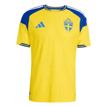 Sverige Matchtröja Authentic Hemma 26 Herr Adidas